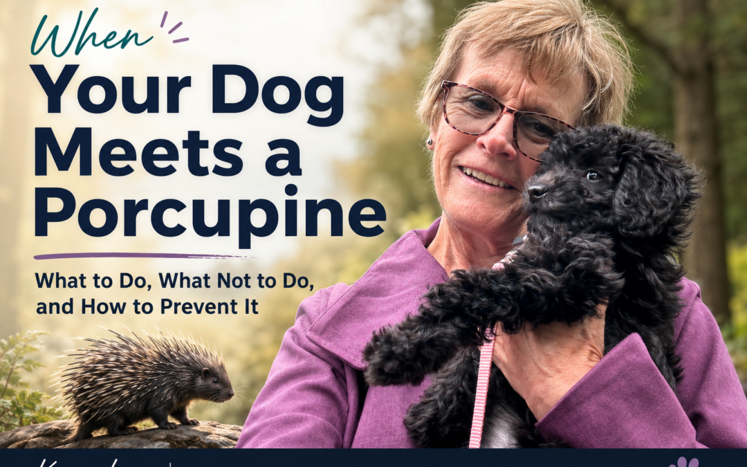 When Your Dog Meets a Porcupine: What to Do, What Not to Do, and How to Prevent It