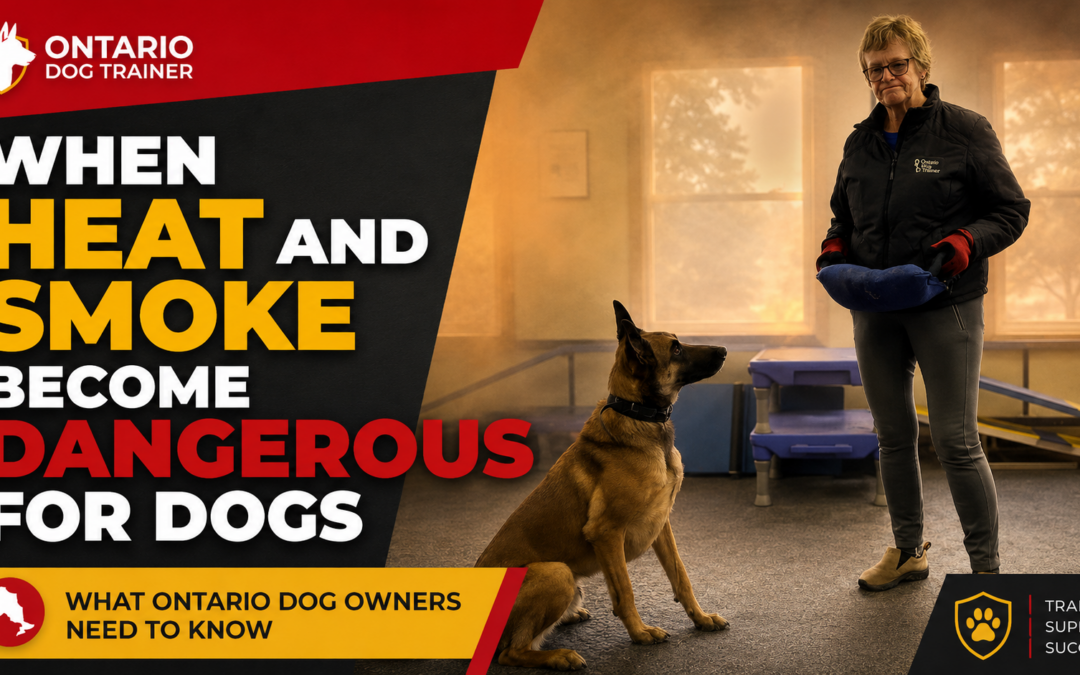 Dog Overheating and Wildfire Smoke in Ontario: What Every Owner Should Know